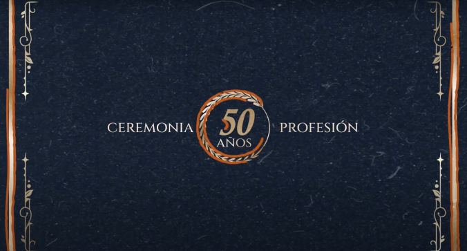 Ceremonia 50 años Profesión – 2024